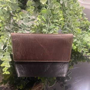 Fossil Brown Leather Wallet